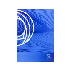   Mutató, beíró A5, 96lap, keményfedeles, egyszínű, ABC regiszteres, Bluering vonalas
