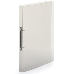   Gyűrűskönyv A4, 2 gyűrűs 2cm gerinc áttetsző PP, Karton P+P Lines füst