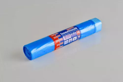 Szemeteszsák zárószalagos 110 liter 60 x 100 cm 10 db/tekercs Mazzini_kék