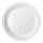 Tányér lapos D 22 cm műanyag 100 db/csomag fehér