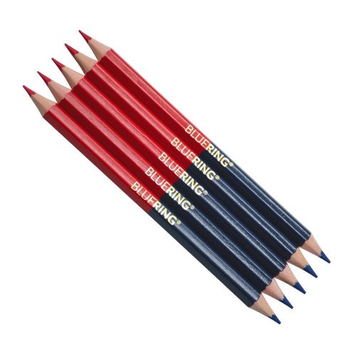 Postairón vastag 5 db/blisz piros-kék