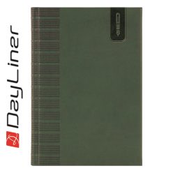   Tárgyalási napló Tucson B5 napló, fehér lapokkal zöld Dayliner