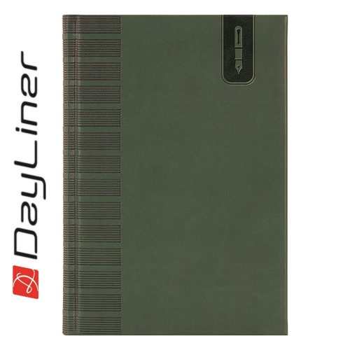 Tárgyalási napló Tucson B5 napló, fehér lapokkal zöld Dayliner