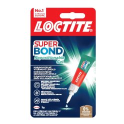 Pillanatragasztó 3g Loctite Super Bond Repositionable gél