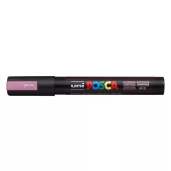 Dekormarker 1,8-2,5mm, Uni Posca PC-5M metál rózsaszín