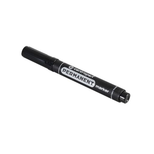 Alkoholos marker készlet, 2,5mm, kerek hegyű, Centropen 8566, 4 klf. szín