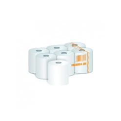   Kéztörlő 2 rétegű tekercses átmérő: 19 cm 100 % cellulóz duda nélküli 6 tekercs/karton_080613A-DN hófehér