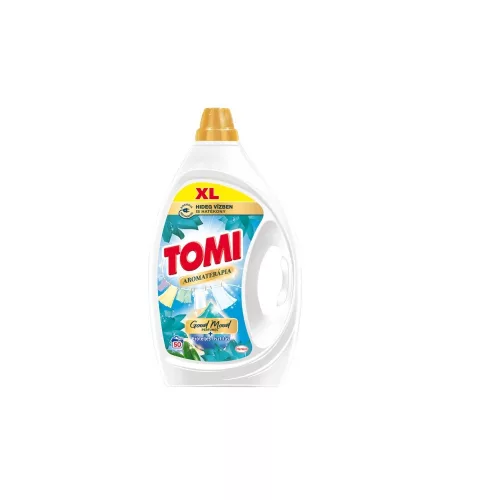 Mosógél 2,25 liter (50 mosás) fehér ruhákhoz Tomi Aromaterápia Lótusz&Mandula