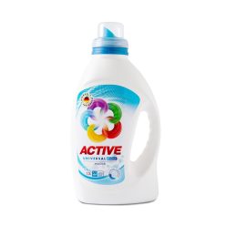   Mosógél 1,5 liter (30 mosás) fehér és színes ruhákhoz Active Universal