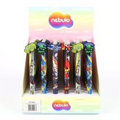 Zseléstoll radírozható, járművek, 36 db/display Nebulo