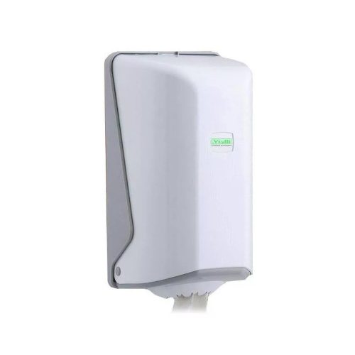 Adagoló tekercses kéztörlőhöz műanyag Mini Vialli SG1 fehér