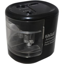   Hegyező asztali 2 lyukú elektromos elemes és hállózati adapterrel működtethető EG5161 Eagle fekete