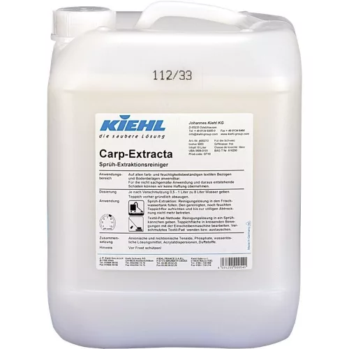 Szőnyegtisztító gépi 10 liter Carp-Extracta Kiehl