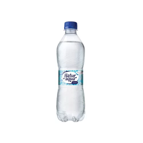 Ásványvíz 0,5l szénsavas Natur Aqua DRS