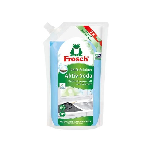 Konyhai tisztítószer utántöltő 950 ml Frosch szódás