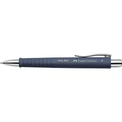 Golyóstoll POLY BALL M Faber-Castell kék test