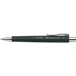 Golyóstoll POLY BALL M Faber-Castell fekete test