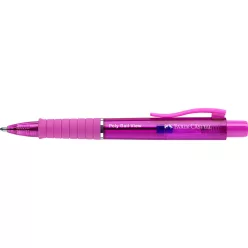 Golyóstoll POLY BALL VIEW XB Faber-Castell fukszia test