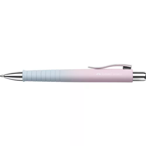 Golyóstoll POLY BALL Urban XB Faber-Castell színátmenetes égkék-rózsa test