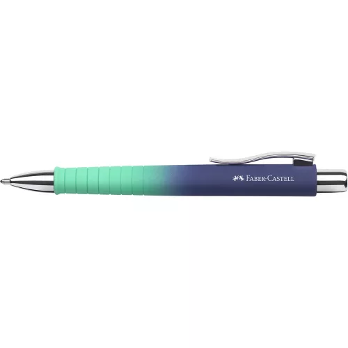 Golyóstoll POLY BALL Urban XB Faber-Castell színátmenetes türkiz-lila test
