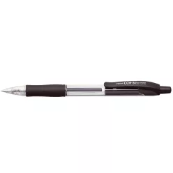   Golyóstoll 0,7mm, fekete átlátszó test Penac CCH-3, írásszín fekete
