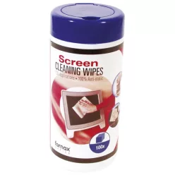 Monitor tisztító kendő Fornax 100 db/doboz,