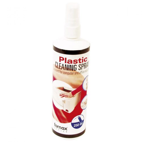 Műanyag tisztító spray, számítástechnikai, 250ml, Fornax