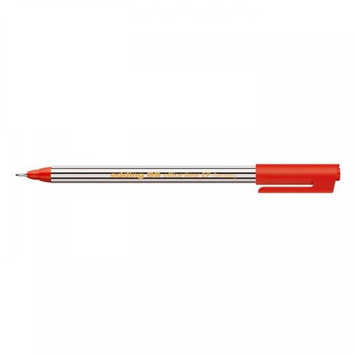 Rostirón, tűfilc 0,3mm, Edding 89 piros