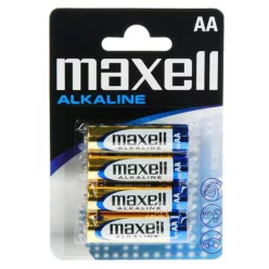 Elem AA ceruza LR6 alkaline 4 db/csomag, Maxell