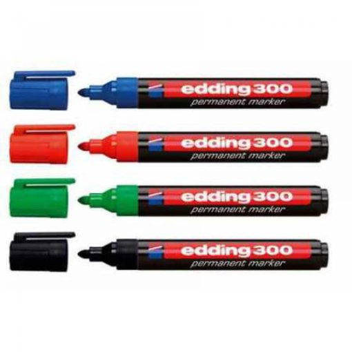 Alkoholos marker 1,5-3mm, kerek Edding 300 zöld