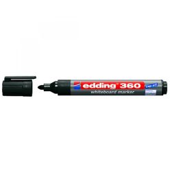 Táblamarker 1,5-3mm, kerek Edding 360 fekete