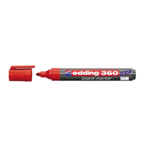 Táblamarker 1,5-3mm, kerek Edding 360 piros