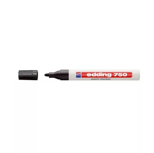 Lakkmarker 2-4mm, kerek Edding 750 fekete