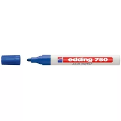 Lakkmarker 2-4mm, kerek Edding 750 kék