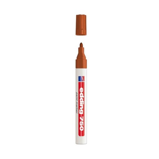 Lakkmarker 2-4mm, kerek Edding 750 barna