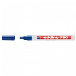 Lakkmarker 0,8mm, kerek Edding 780 kék