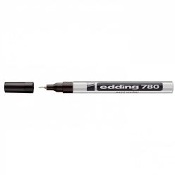 Lakkmarker 0,8mm, kerek Edding 780 ezüst