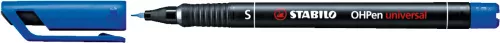 Alkoholos marker 0,4mm, STABILO OHPen S kék