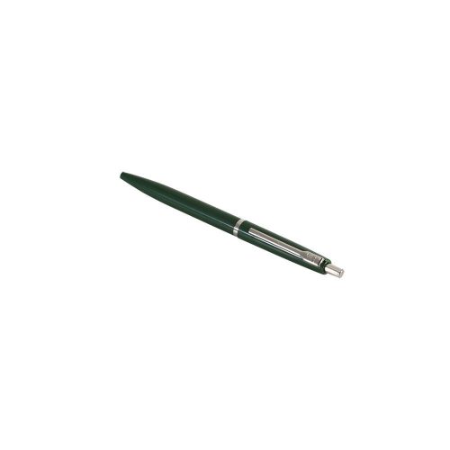Golyóstoll nyomógombos 0,8mm, műanyag zöld test Blanka K, írásszín zöld