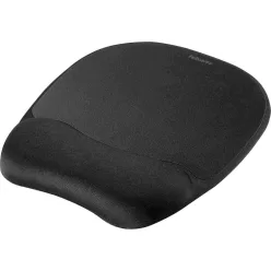   Egérpad csuklótámasszal, memoryhab töltésű, Fellowes® Memory Foam, fekete