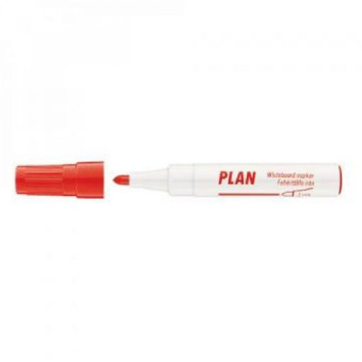 Táblamarker 3mm, kerek Ico 11 piros