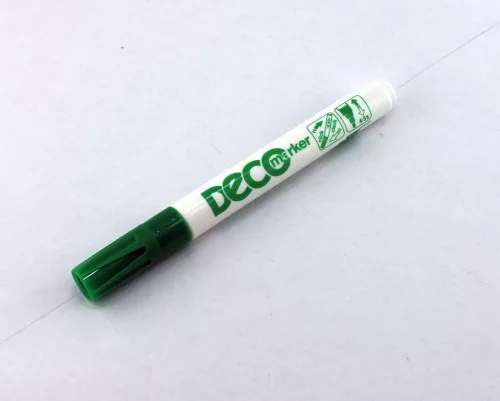 Lakkmarker, decomarker 2-4mm, kerek Ico zöld