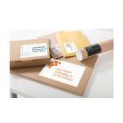 Etikett címke, 210 x297mm, univerzális, 1 címke/ív, 100 ív/doboz, Avery fehér