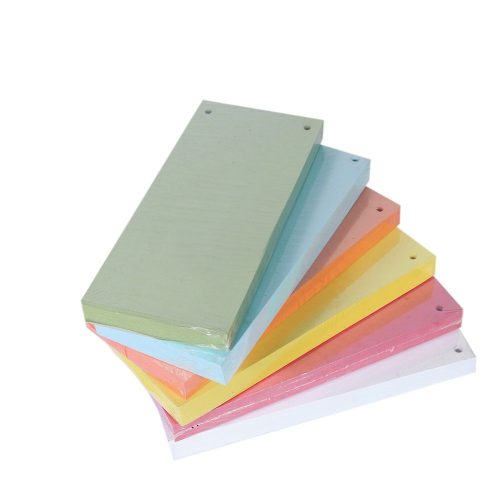 Elválasztócsík, karton 190g. 10,5x24cm, 100 db/csomag, Bluering® zöld