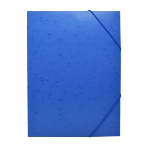 Gumis mappa A4 festett prespán karton BLUERING kék
