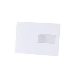   Boríték LC/5 szilikonos bélésnyomott jobb ablakos 45x90mm 162x229mm J20A60 Bluering® fehér