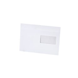   Boríték LC/5 öntapadó bélésnyomott jobb ablakos 45x90 162×229mm J20A60 Bluering® fehér