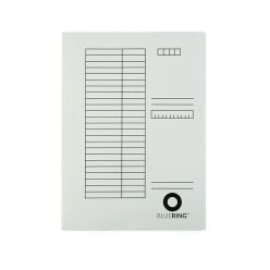 Gyorsfűző A4, 230g. karton Bluering® fehér