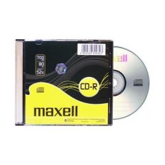CD-R80 MAXELL CD lemez 10db/Csomag 52x Slim tok