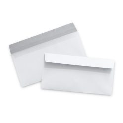   Boríték LA4 szilikonos bélésnyomott 110×220mm Bluering® fehér